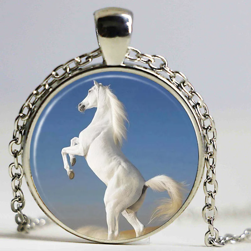 Новая модная черная бижутерия Love Horse для мужчин и женщин подарок на Рождество нее