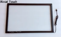 24 inch 2 points stable multi ir touch screen overlay kit for touch monitorkiosk interactive display with glass