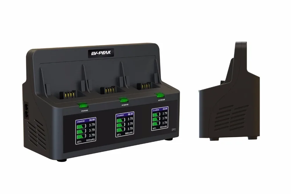 EV-PEAK DP2 3 канала 35 W/CH 3.5A/CH 2 зарядное устройство с балансовым током 400mA для Модель