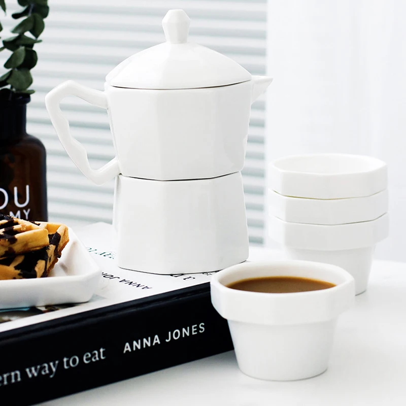 Кофеварка итальянский топ Moka Espresso Cafeteira Expresso Percolator с 4 чашками кофеварка для приготовления кофе на плите