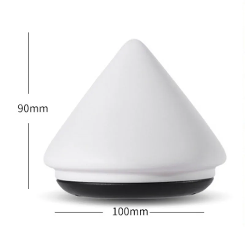 Премиум 7 видов цветов Пирамида LED USB дети животное ночник силиконовый мягкий