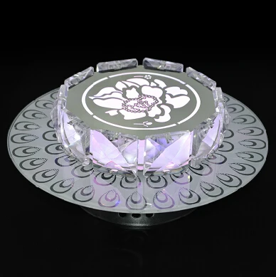 Светильник потолочный LED диаметром 18 см Colorpai 6W Luxury Light Fashion с кристаллами, 220-240V 3W, бесплатная доставка.