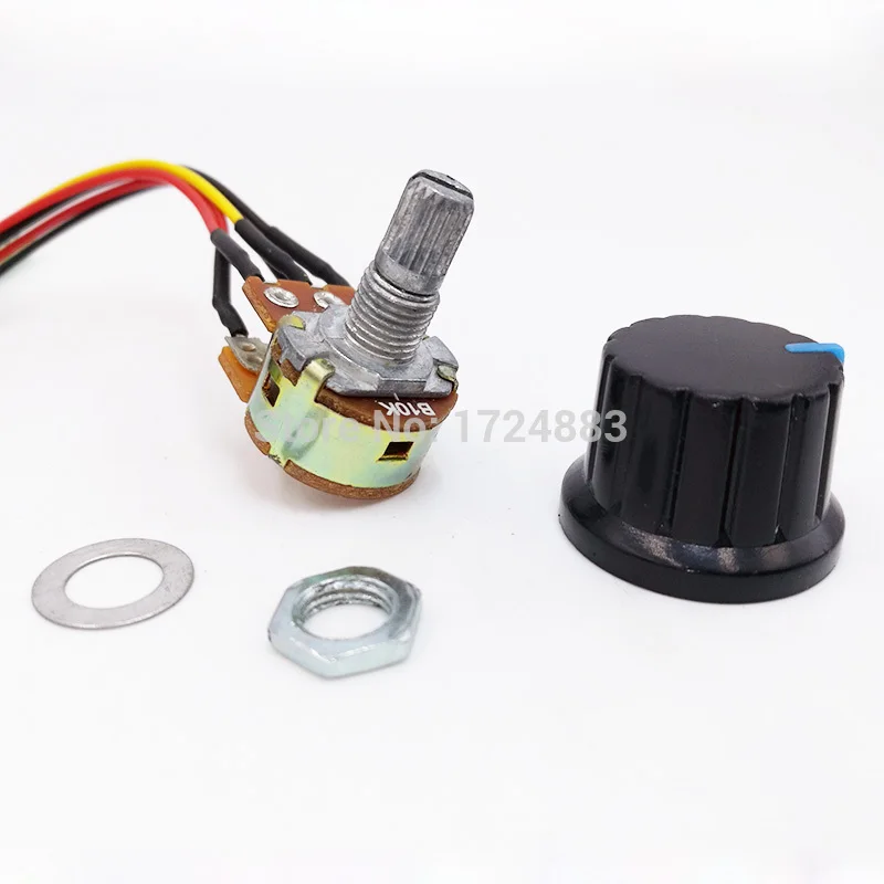PWM 0%- DC контроллер щетки двигателя регулятор скорости двигателя Модуль 10 V-55 V MAX40A