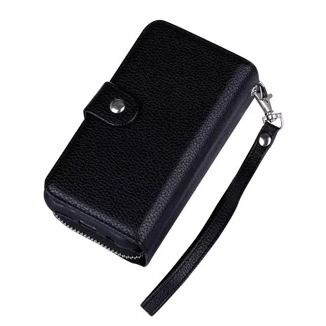 Чехол 2 в 1 для Samsung Galaxy Note 10 Plus съемный многофункциональный чехол-кошелек на