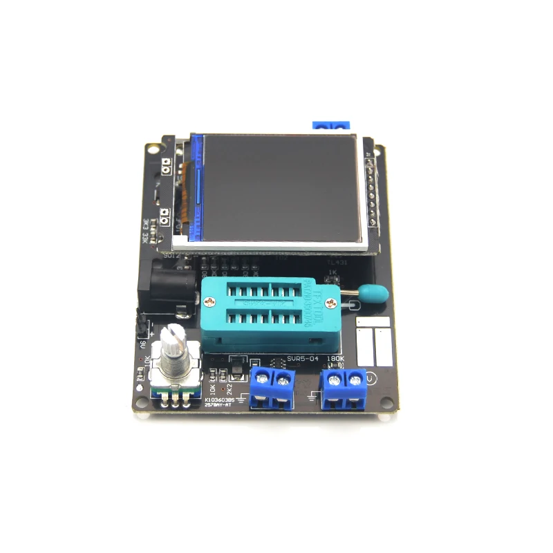 Испытательный тестер транзисторов SCM ATMEAG328P TFT Display M328 измеритель емкости диодов LCR