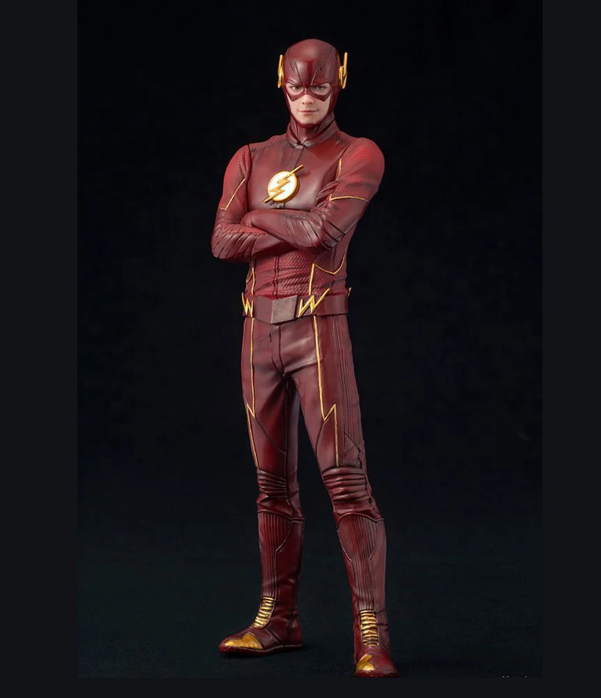 Бесплатная доставка 7 "DC супер герой флэш Барри Аллен в коробке 17 5 см Новая ПВХ