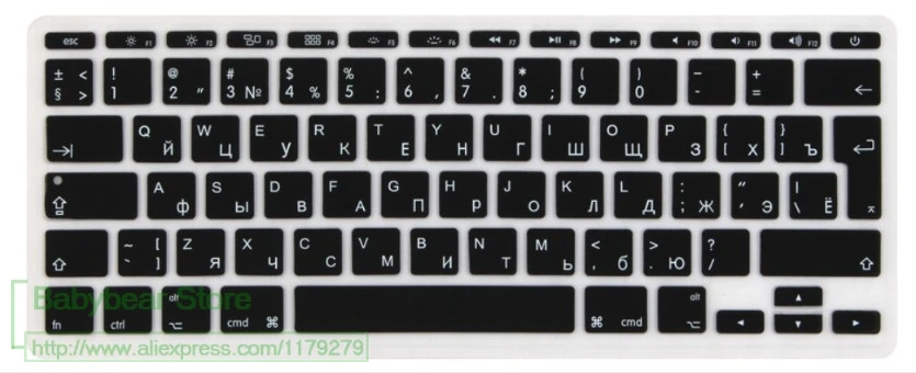 РОССИЯ ЕВРО/США ввод клавиатуры крышка для Macbook Air 11 &quot11 6&quot модель A1465 A1370 Apple Mac Book