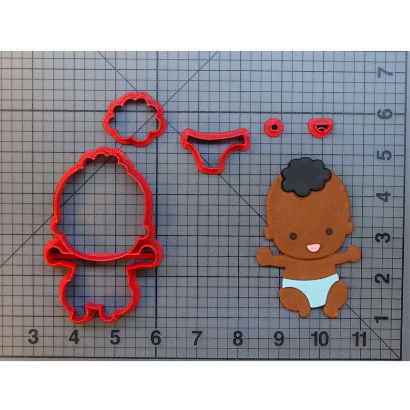 Зубы балерины печенья резак набор Сделано 3D печатных астронавт детская форма для