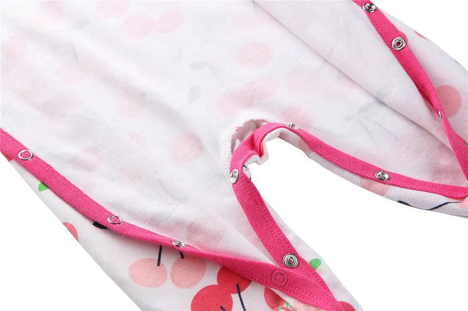 3/4/5/6 шт./компл. Детские хлопковые комбинезоны Одежда для новорожденных девочек