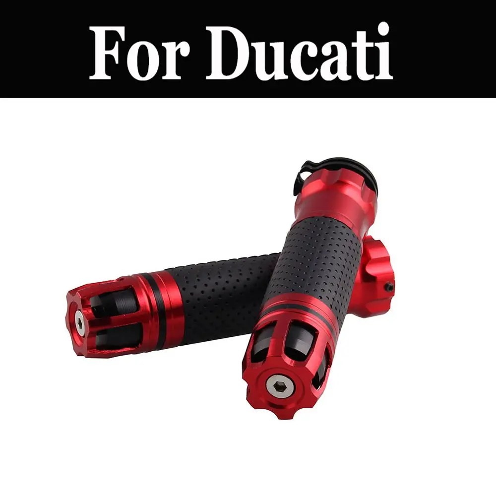 Универсальные уличные и гоночные мотоциклетные ручки 22 мм комплект с торцевым