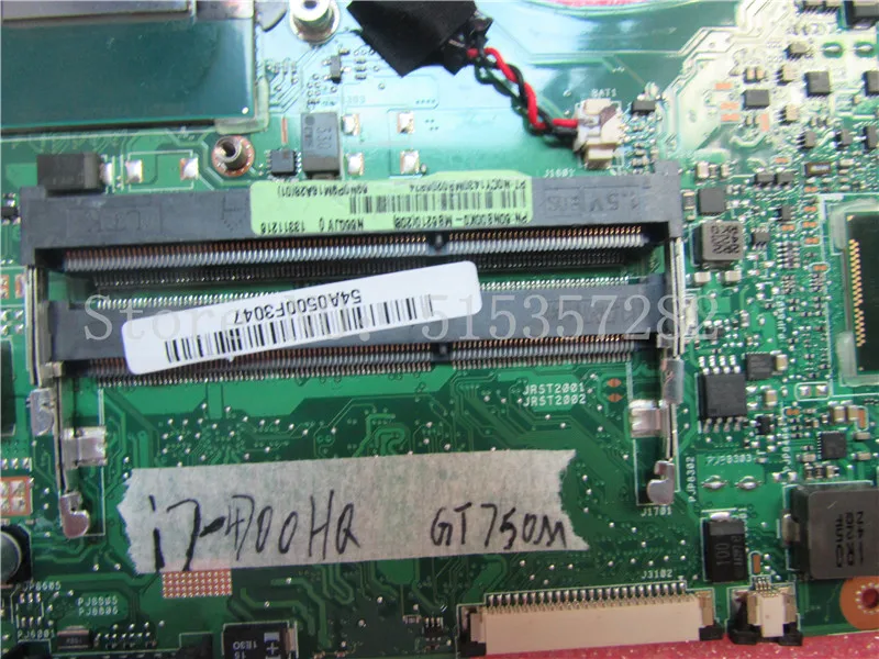 i7-4700HQ GT750M 2GB N550JV Motherbord For ASUS G550JK N550JK G550JV laptop Mainboard | Компьютеры и офис