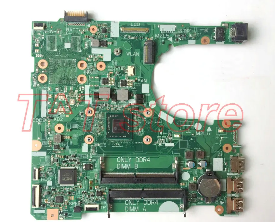 Оригинальная материнская плата 0JCKNX для ноутбука DELL Inspiron 15 3565 E2 9000 CPU JCKNX 16808 1 395RH