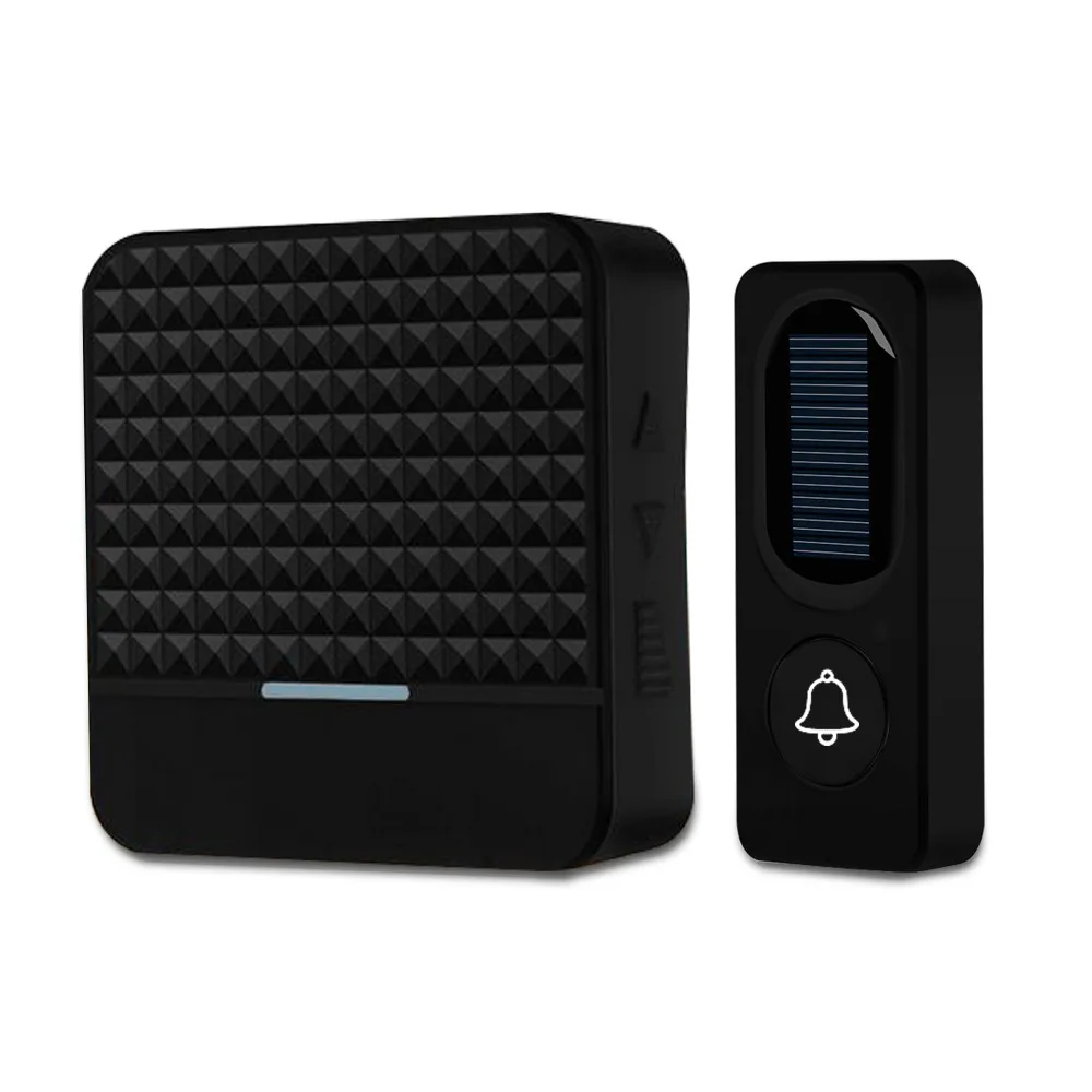 FORECUM водонепроницаемый беспроводной дверной звонок на солнечных батареях без
