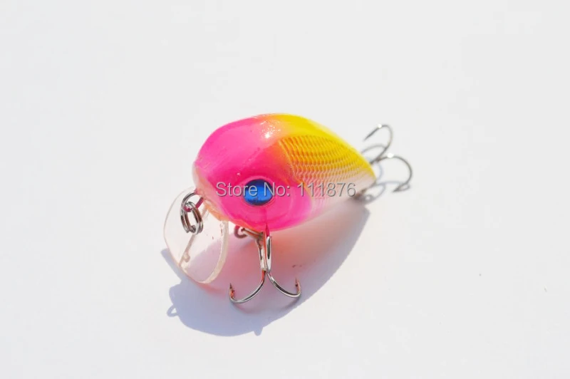 New Arrival Mini Fishing Lures Lot 4pcs 4.5cm-6.9g Crank Baits Crankbaits Hards baits Plastic Tackle Free shipping | Спорт и