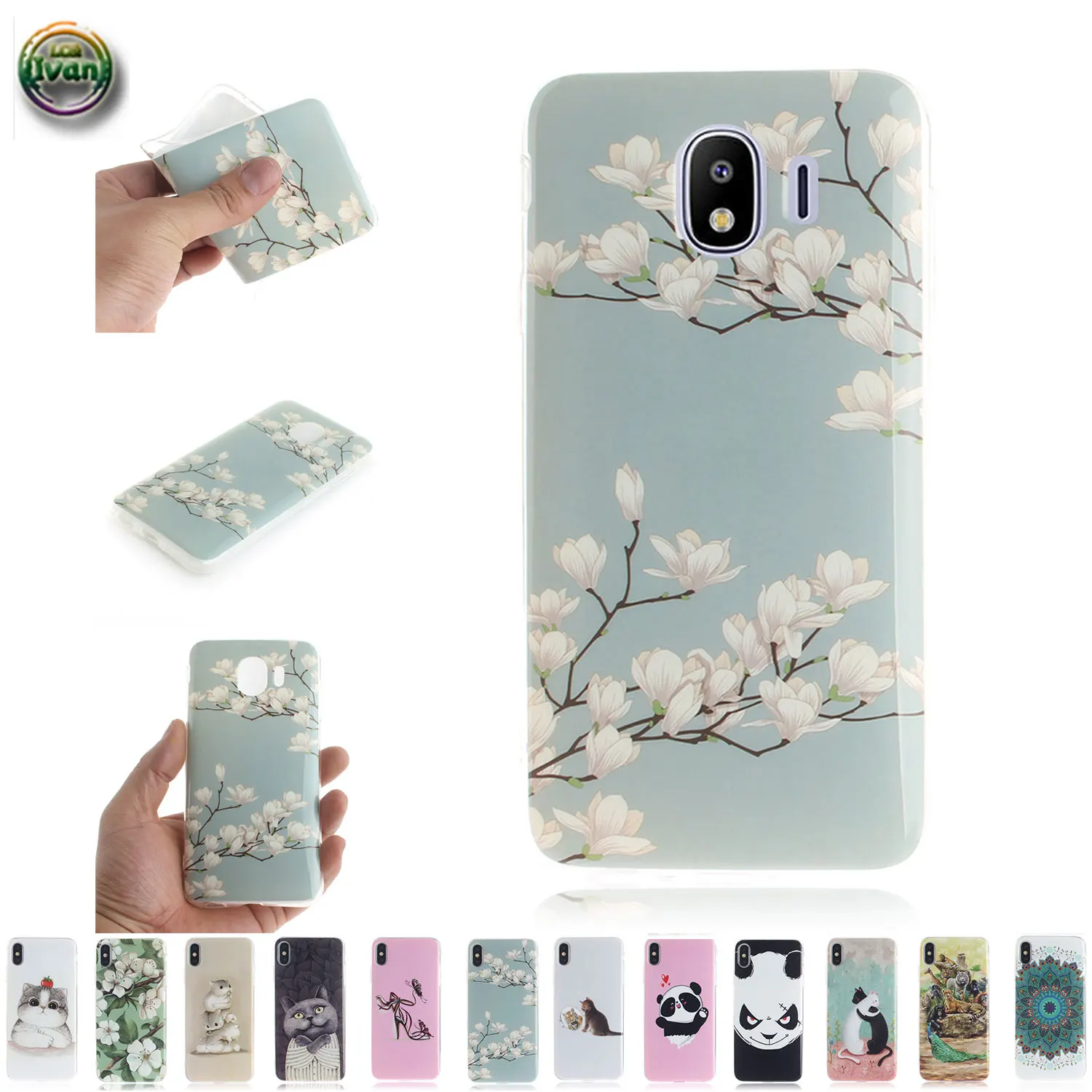 Case Suit For Samsung Galaxy J4 4J 2018 SM-J400F/DS SM-J400G/DS Phone Cover SM J400 J400F/DS J400G/DS Silicon Damping Coque |