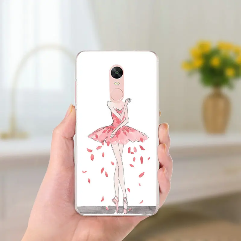 Luxury Fashion Travel Girl Shopping Soft Mobile Phone Cases for Xiaomi Redmi Mi Note 4X 2 3 3S 4A 5 6 5S 5X 5A 6X Pro Plus | Мобильные