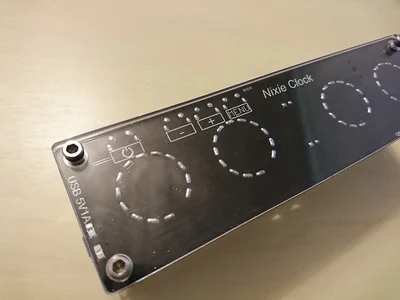 DIY 4 бит RGB светодиодный свечение цифровая плата часов Nixie трубка часы комплект DIY электронные настольные часы в стиле ретро RGB трубка не вкл