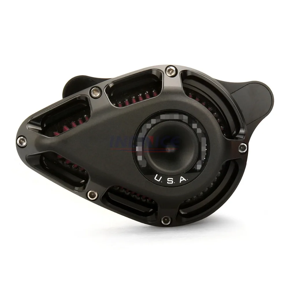 Поворотный черный воздушный фильтр FLTR для harley special FLHRXS roadking flhr 08-16 softail Deluxe FLSTN |