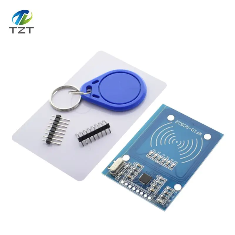 1 шт. MFRC-522 RC-522 RC522 антенна RFID IC беспроводной модуль для Arduino IC ключ SPI писатель считыватель IC карты Бесконтактный модуль