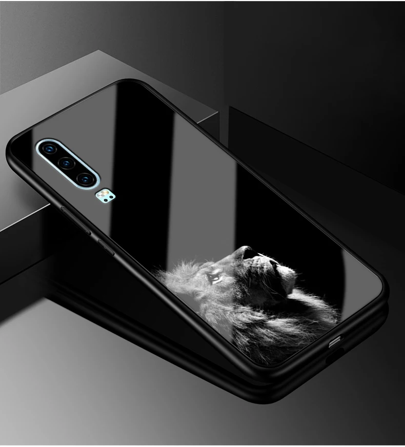 E для huawei P30 чехол P 30 стеклянный жесткий чехол для huawei P30 Pro Чехол P30Pro закаленный крутой модный для huawei P30 Lite P30Lite