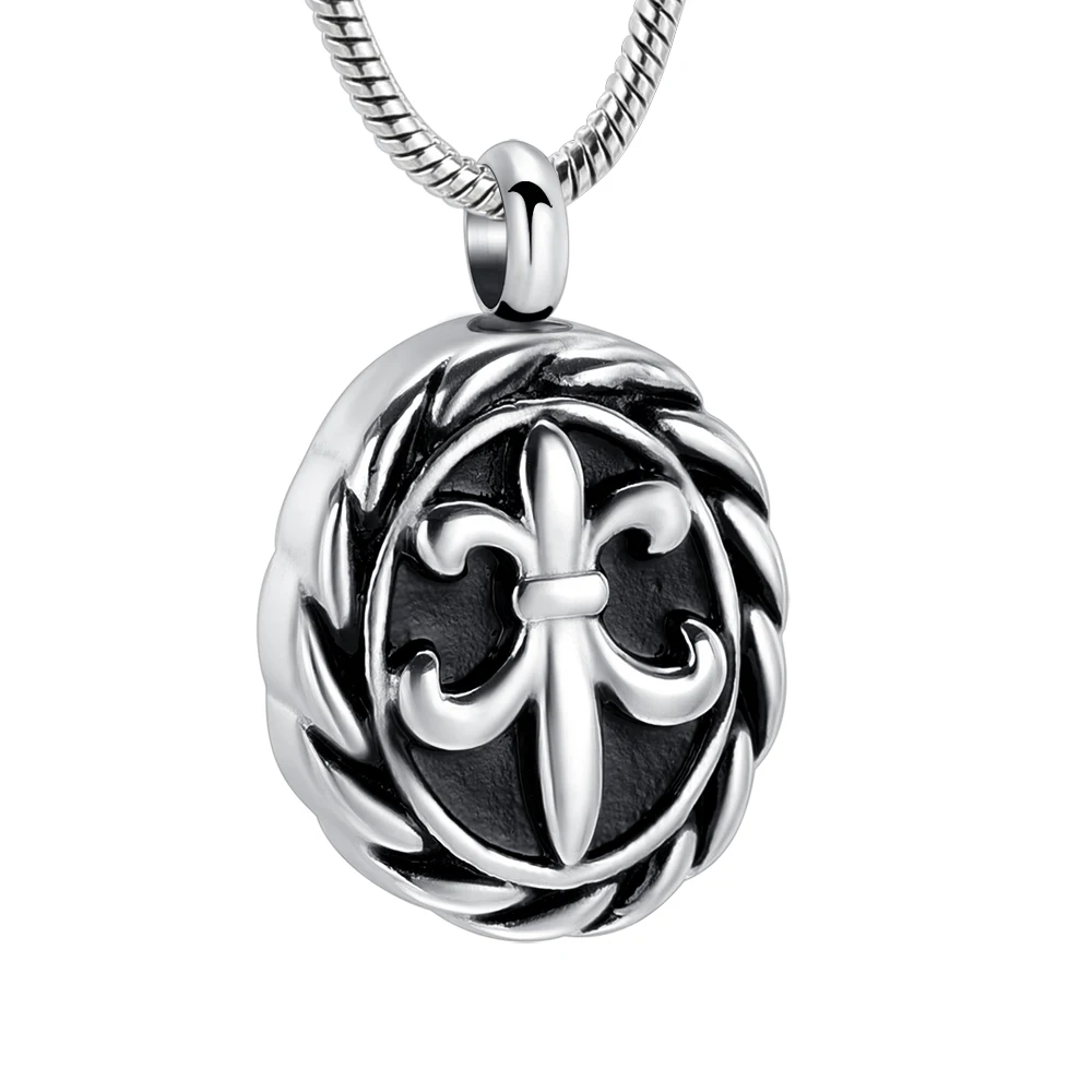 

Ожерелье с подвеской IJD10740 в старинном стиле с кольцом из нержавеющей стали, для любимого человека