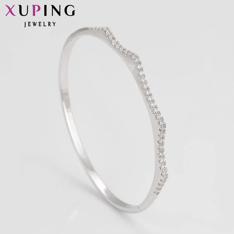 Xuping модный браслет новый дизайн синтетический кубический цирконий высокое