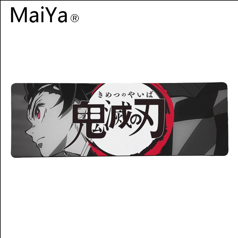 Maiya высокое качество Demon Slayer Kimetsu no Yaiba DIY дизайн игровой с узором коврик для мыши большой коврик для мыши клавиатуры коврик