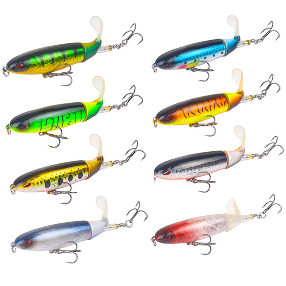 Whopper Plopper 10 см 13 2 г искусственная жесткая приманка рыболовная 3D Глаза Мягкий