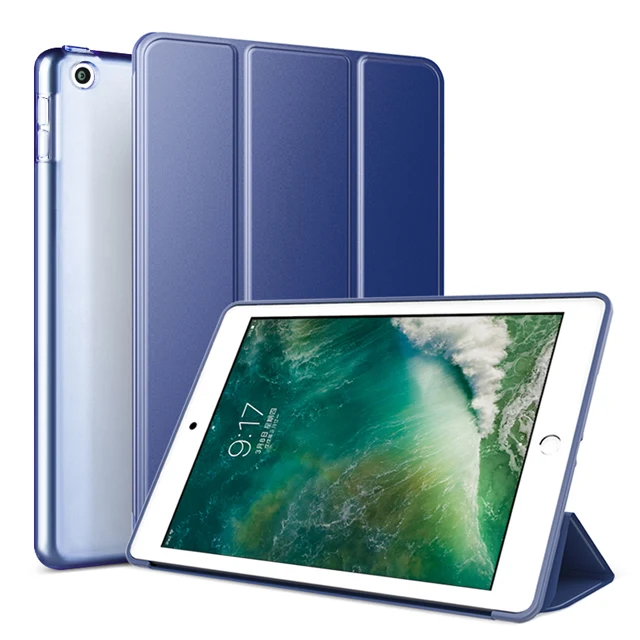 Чехол для iPad Mini 5 Smart Cover с Авто Режим сна/Пробуждение тонкий Чехол-книжка из искусственной кожи чехол для iPad Mini 5 7,9 дюймов Mini5 Funda - Цвет: Navy