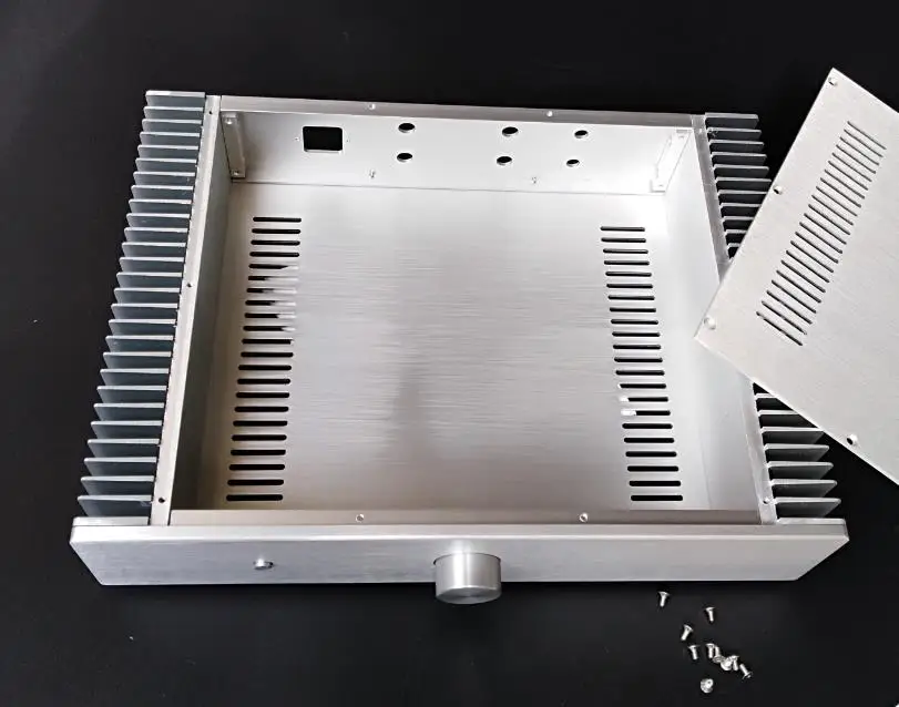 Корпус усилителя SD4309A / DIY box (430*90*308 мм) полностью алюминиевый корпус