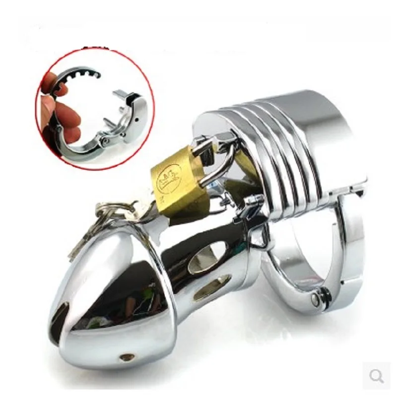 Регулируемый размер кольца из нержавеющей стали Мужской верности с фиксатором