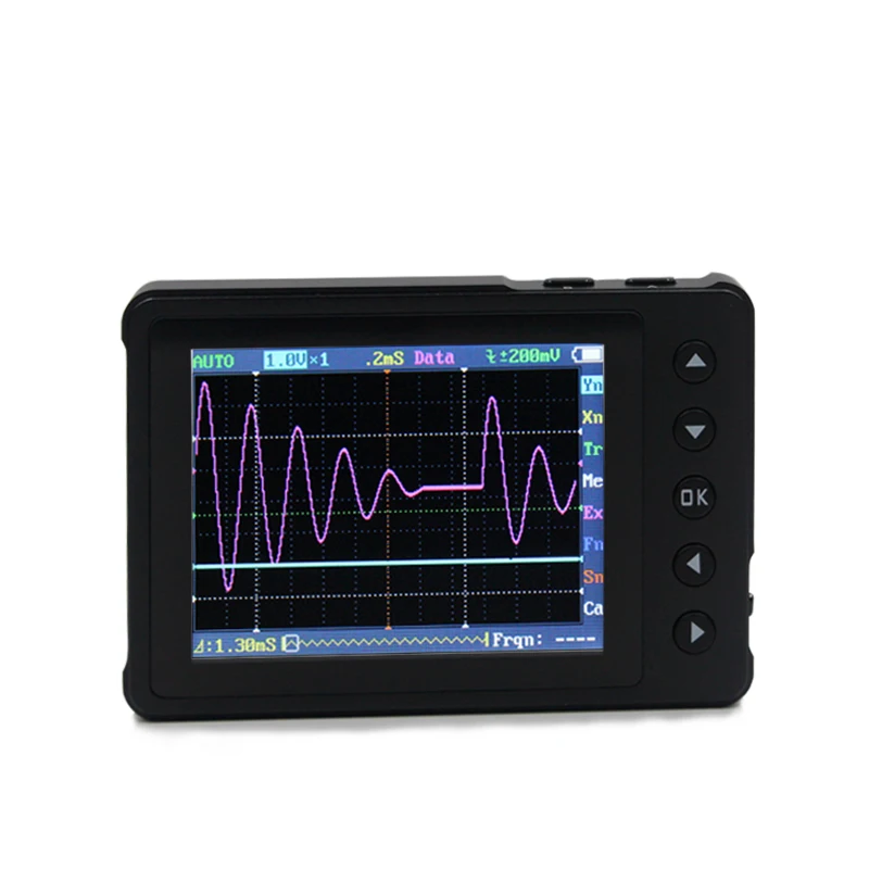 DSO Nano V3 Digital Oscilloscopes USB Mini Oscilloscope Kit LCD 200Khz Analog Bandwidth Osciloscopio+Buit in Signal Generator