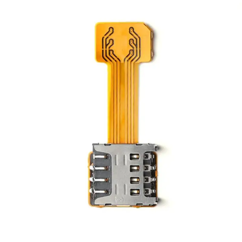 Micro SIM Гибридный двойной sim-карты для Micro SD TF адаптер для Android расширитель 2 нано Micro SIM адаптер для XIAOMI REDMI NOTE 3 4 5 - Цвет: Micro SIM