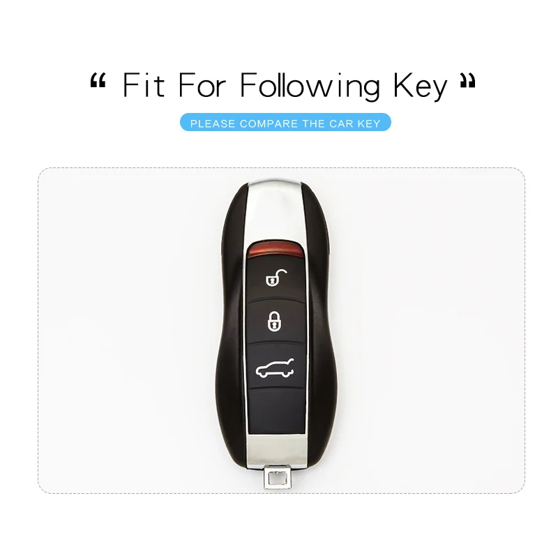 Новинка 2018 ТПУ автомобильный чехол для ключей Porsche Cayenne 958 Panamera Macan 911 996 с кольцом