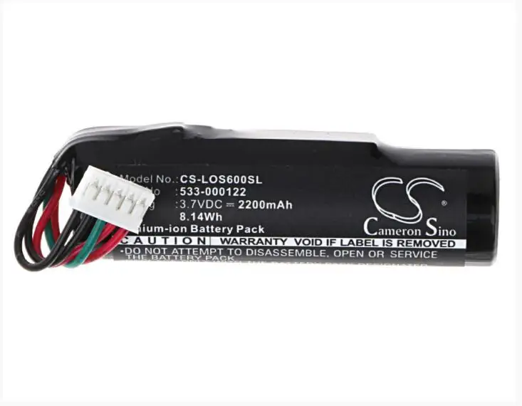 Аккумулятор Cameron Sino 2200 мАч для LOGITECH UE ROLL 2 Roll Ears Boom WS600 WS600BL WS600VI 533 000122