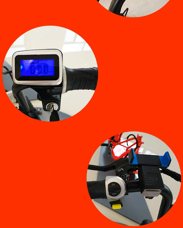 48 В в мини Скутер 2 колеса умный электрический скутер ЖК дисплей скейтборд