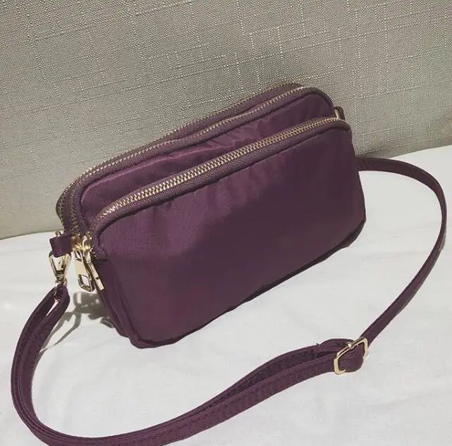 2019 Корейская версия новой трендовой простой нейлоновой ткани сумка через плечо