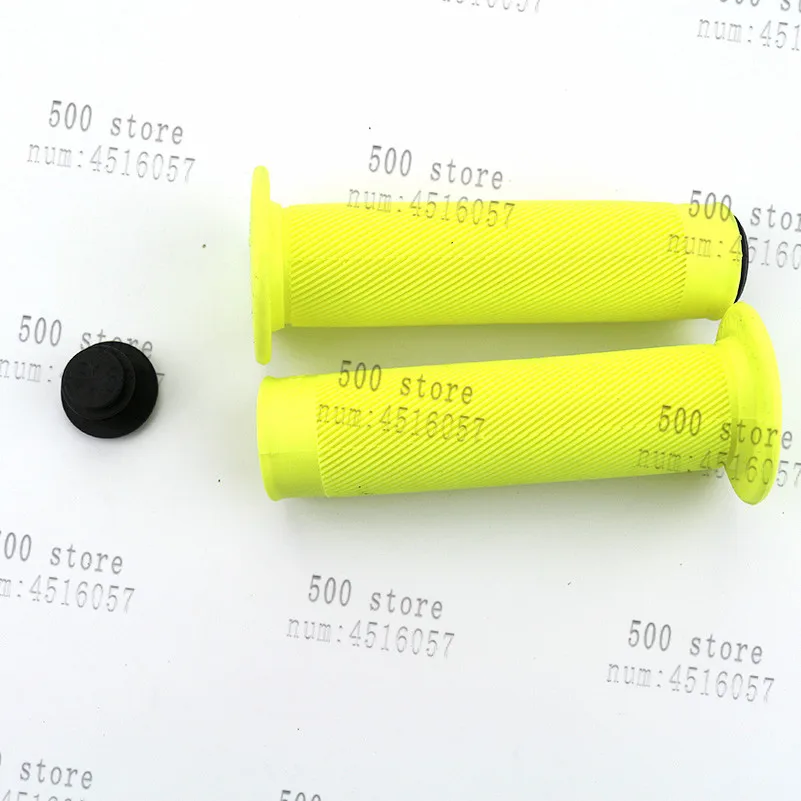 Мотоциклетные ручки 22 мм желтые резиновые протектор руль универсальный для