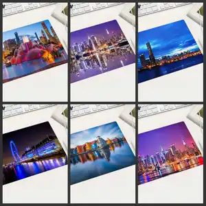 Настольный коврик для мыши XGZ с функцией ночного видения, маленький размер, прямоугольный, скользящий, бесплатная доставка в страну