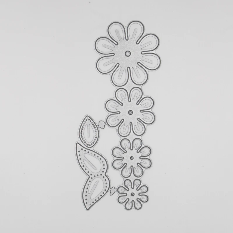 Металлические стальные рамки вырубные штампы цветок листья украшение сделай сам