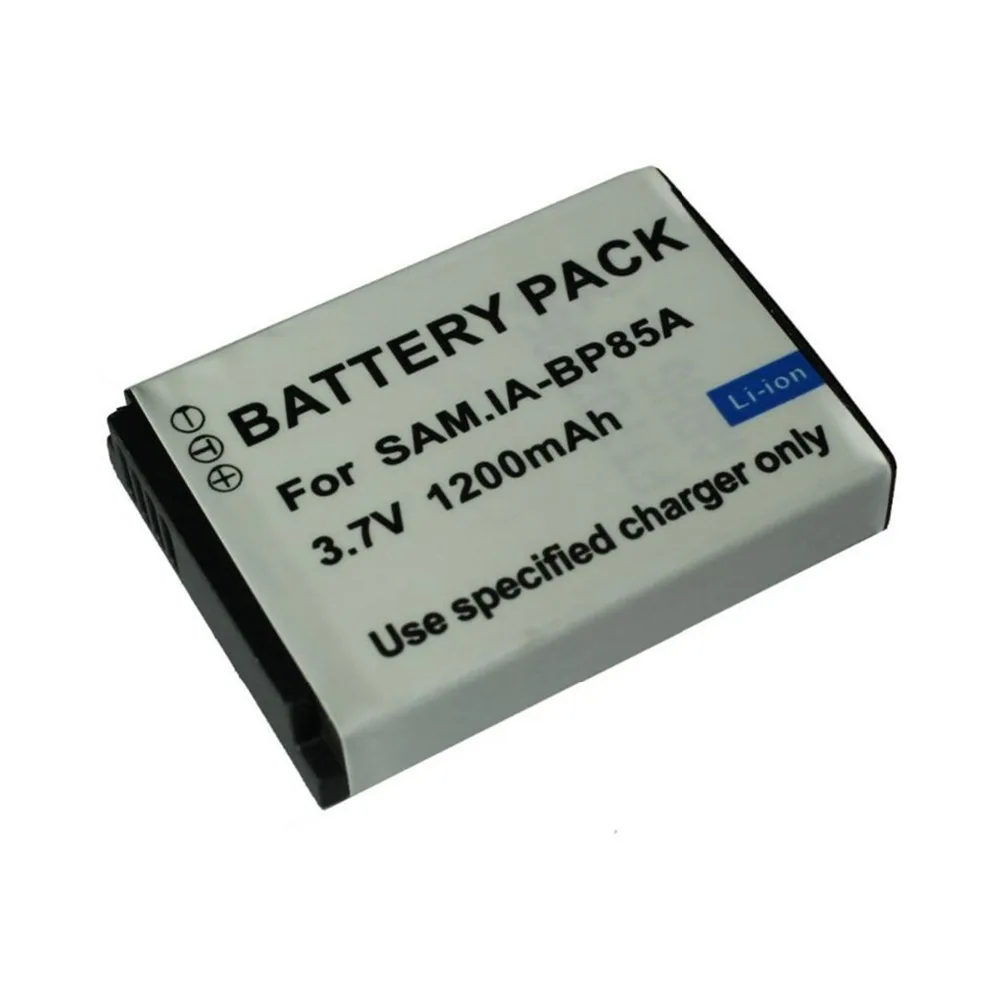 6 шт 1200 мА/ч IA-BP85A BP85A BP-85A Перезаряжаемые Батарея с зарядное устройство для samsung ST200