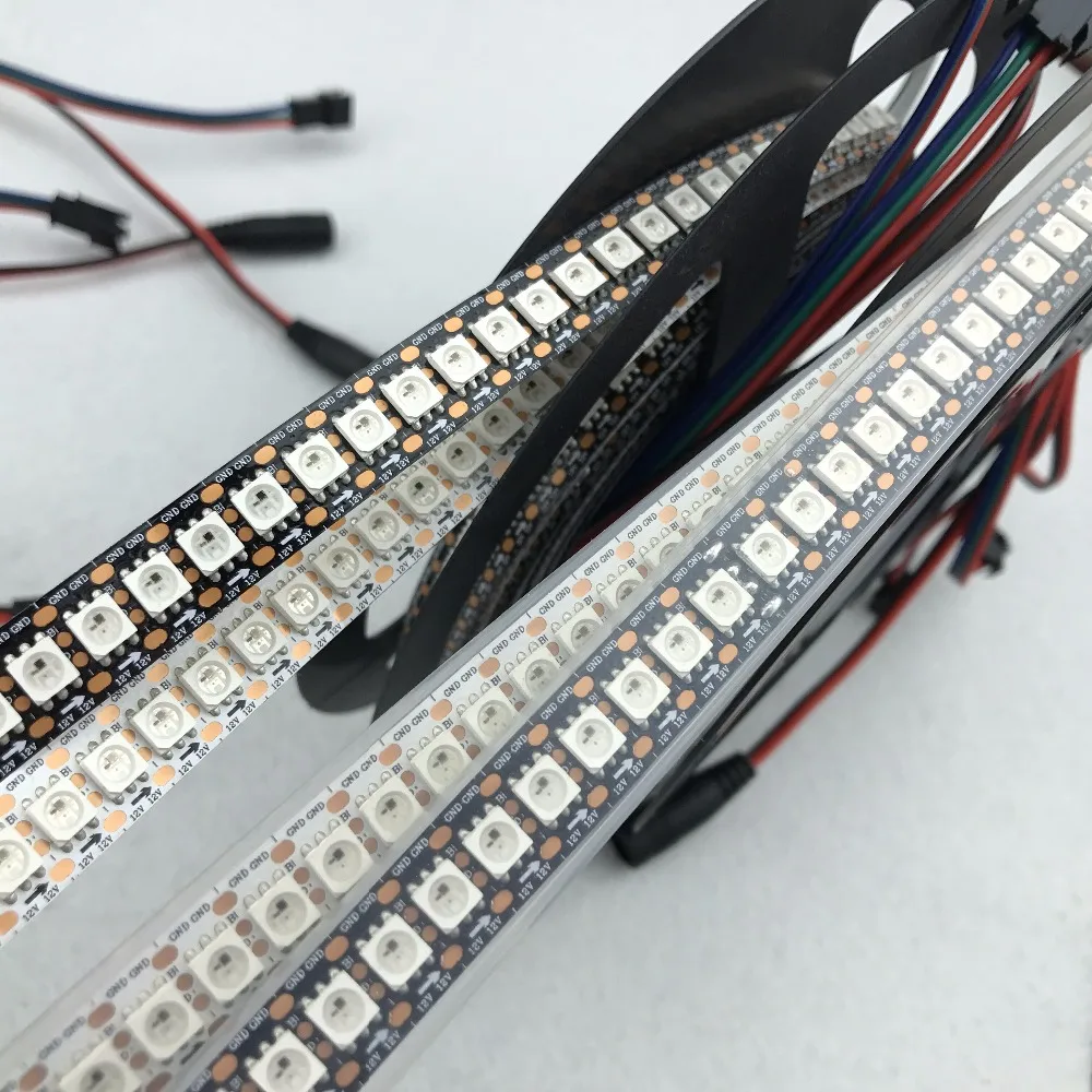 Светодиодная лента WS2815 12 в пост. Тока полноцветная RGB 5050 5 м/катушка 144