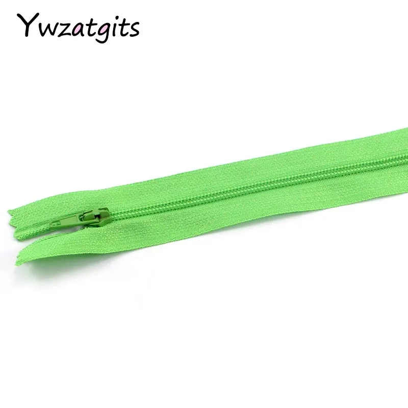 237 Green 6pcs Ywzatgits 20 см Длина красочные нейлоновые молнии по индивидуальному заказу одежды швейные изделия ручной работы материал вспомогательного оборудования DIY букет невесты 6 штук в партии, 15 шт. YJ0308 - Цвет: 237 Green 6pcs