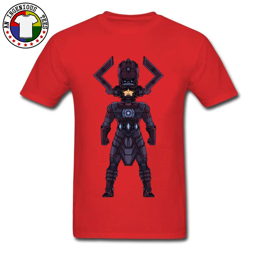 Огромный Galactus герои Косплей Аниме Топ футболки для влюбленных день мягкие