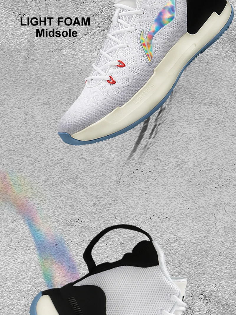 Li-Ning/Мужская Профессиональная баскетбольная обувь yusuai XIII CJ McCollum, светильник, кроссовки с подкладкой из пены, спортивная обувь ABAP075 XYL271