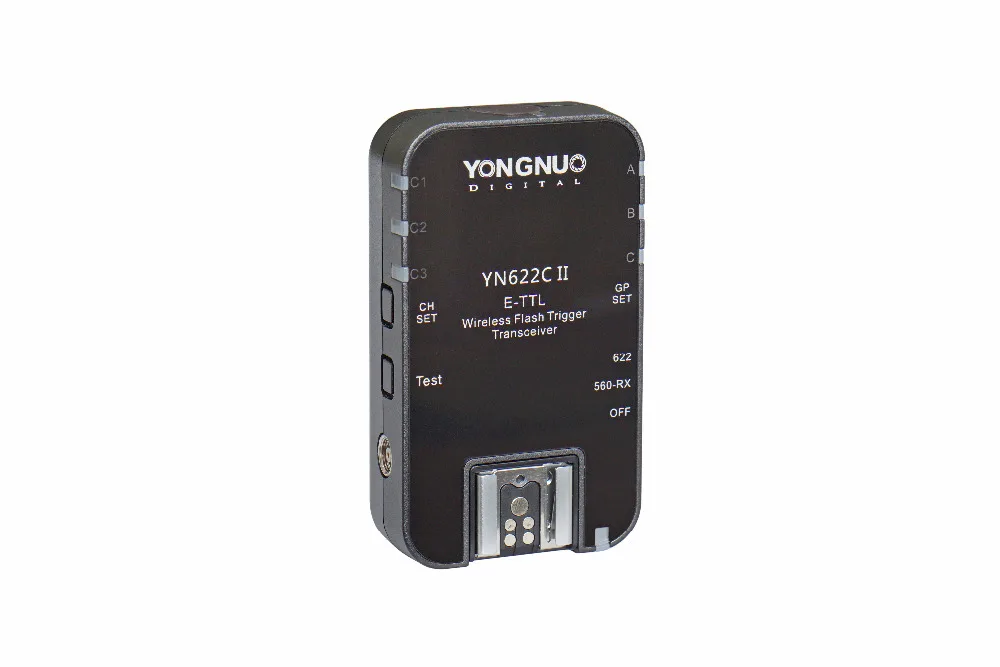 YONGNUO YN622C II HSS E-TTL триггер вспышки для Canon 70d 6D 650D 1100D 550D 60D 600D работает с YN560-TX RF-603 RF-605 |