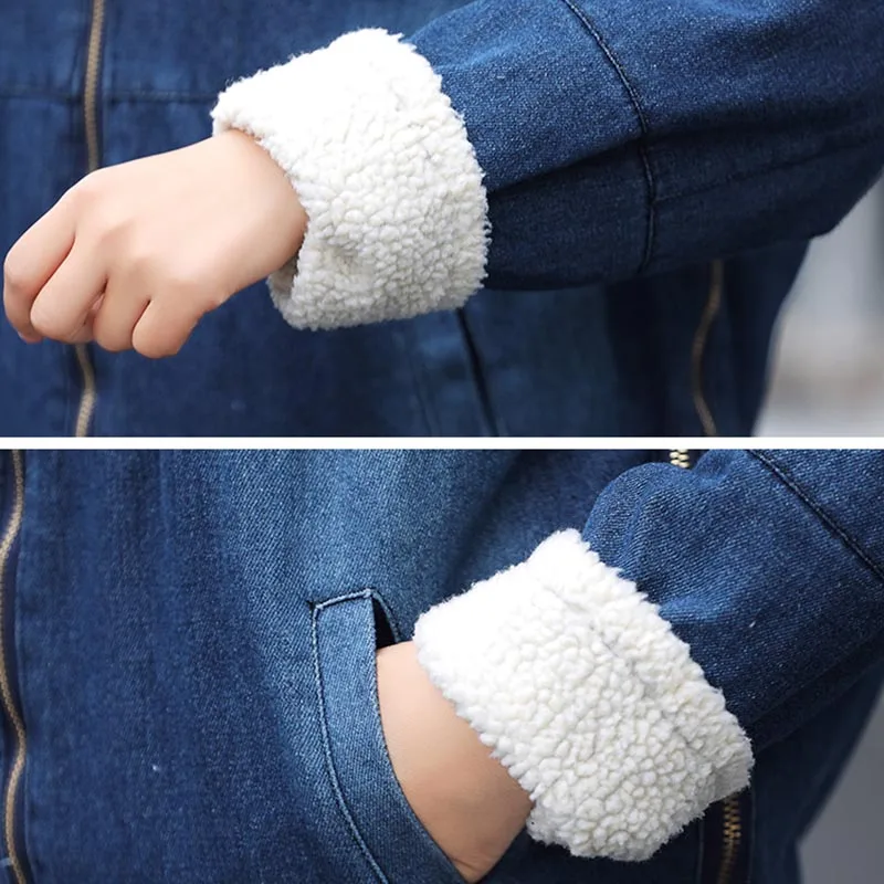 THHONE/осенне зимние куртки женская короткая парка пальто с капюшоном из флиса