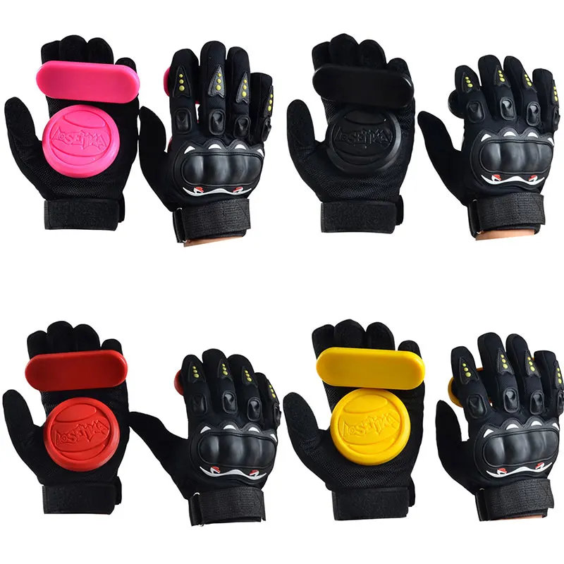 1 Pair Gloves High Quality Cycling Glove Durable Armguard Protector Skateboard Longboard Slider Thicker Dropshipping Palm | Спорт и