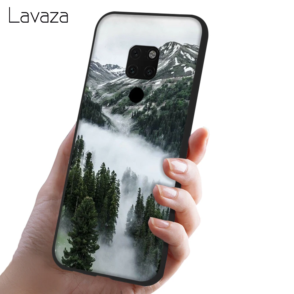 Мягкий силиконовый чехол Lavaza Forest Snow mountain для Huawei Mate 10 20 P9 P10 P20 Lite Pro P Smart чехлы из