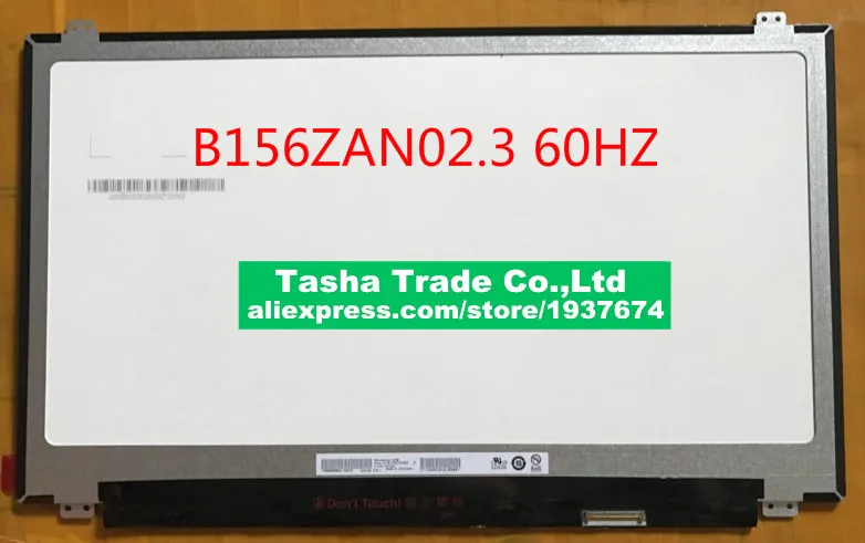 4K Артикул B156ZAN02.3 3840x2160 UHD EDP 40 pin IPS 15 6 &quotLED ЖК экран панель B156ZAN02 AUO23EB 60HZ|ЖК-экран для